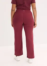 Thermo sportbroek van zacht materiaal, rechte pijpen, bonprix