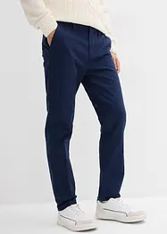 Regular fit chino met thermoflanellen voering, tapered, bonprix