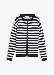 Fijn gebreid vest, ronde hals, bonprix