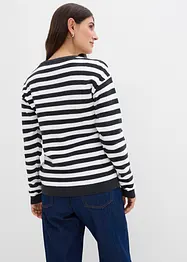 Fijn gebreid vest, ronde hals, bonprix