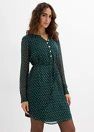 2-in-1 zwangerschapsjurk/voedingsjurk van chiffon, bonprix