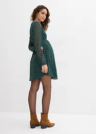 2-in-1 zwangerschapsjurk/voedingsjurk van chiffon, bonprix