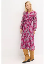 Jurk van chiffon met paisley, bonprix