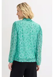 Longsleeve van elegant mesh, bonprix