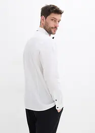 Overhemd en vlinderstrik van biologisch katoen (2-dlg. set), bonprix