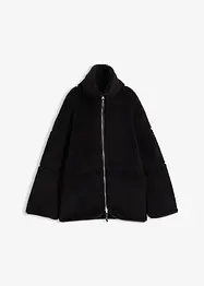 Oversized jas van teddy fleece, bonprix