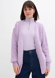 Oversized grof gebreid vest, bonprix