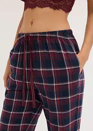 Geweven pyjamabroek van flanel met cadeauzakje, bonprix