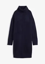 Gebreide jurk met siernaad, bonprix