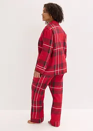 Geweven flanellen pyjama, bonprix