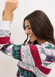 Pyjama van zacht katoen met geschenktasje, bonprix