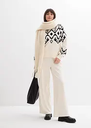 Oversized Noorse trui, bonprix