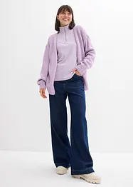 Geribd shirt in een zachte viscosemix, bonprix