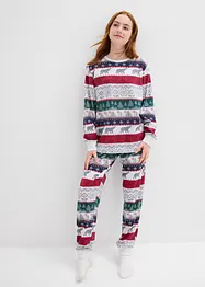 Pyjama van zacht biologisch katoen (2-dlg. set), bonprix