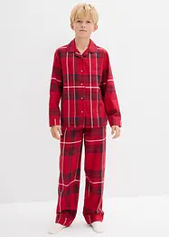 Flanellen pyjama van zacht katoen (2-dlg. set), bonprix
