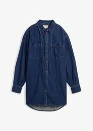 Spijkerblouse van zware denim, puur katoen, oversized, bonprix