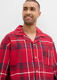 Flanellen pyjama van zacht katoen met cadeauzakje, bonprix