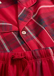 Flanellen pyjama van zacht katoen met cadeauzakje, bonprix