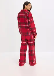 Geweven flanellen pyjama, bonprix