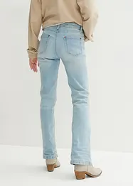 Bootcut stretch jeans, mid waist, bonprix