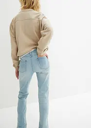 Bootcut stretch jeans, mid waist, bonprix