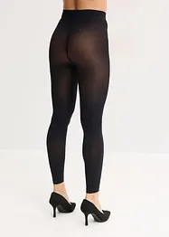 Legging 50den met comfort tailleband (2-pack), bonprix