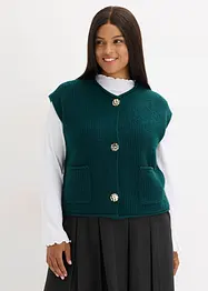 Vest met decoratieve knopen, bonprix