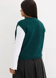 Vest met decoratieve knopen, bonprix