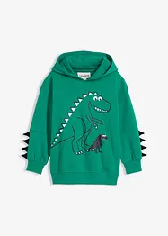 Hoodie met dinoprint, bonprix
