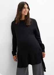 Zwangerschaps- en borstvoedingstrui van katoen met wol, bonprix