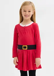 Meisjes jersey kerstjurk, bonprix