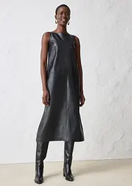 Leren jurk van nappaleer, bonprix