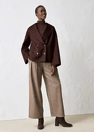 Oversized jas in een zachte wolmix, bonprix