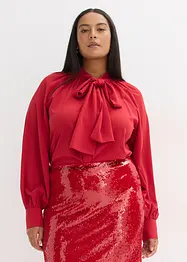 Blouse met strik, bonprix