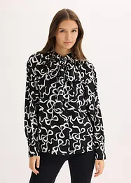 Blouse met strik, bonprix