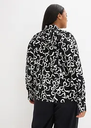 Blouse met strik, bonprix