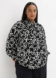 Blouse met strik, bonprix