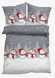 Dekbedovertrek met sneeuwpop, bonprix