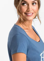 Kort nachthemd van biologisch katoen, bonprix