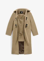 Zachte zwangerschapsjas/draagjas van teddy fleece, bonprix