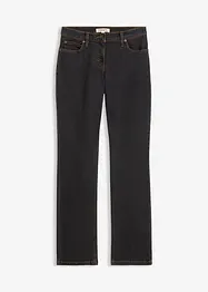 Mid waist stretch jeans, straight, bonprix