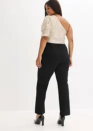 Jumpsuit met pailletten, bonprix