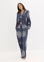 Pyjama met knoopsluiting, bonprix