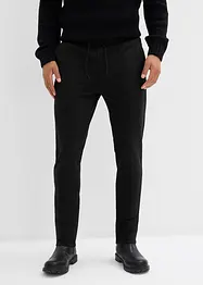 Elegante super stretch broek met comfortband, slim fit, bonprix