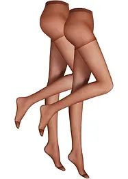 Panty (set van 2) 20den, bonprix