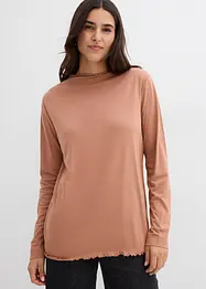 Longsleeve in een katoenmix, bonprix