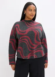 Zacht, geribd shirt, bonprix