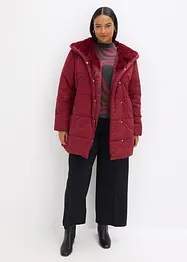 Gewatteerde jas met imitatiebont, bonprix