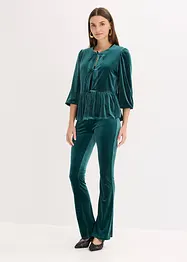 Legging van zacht fluweel, bonprix