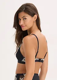 Bralette van tweekleurig kant, bonprix